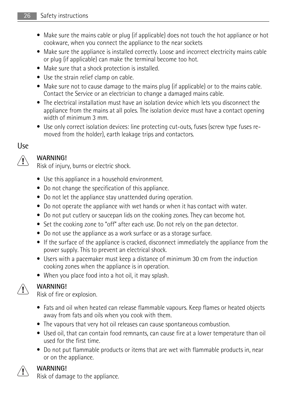 AEG HC652600EB User Manual | Page 26 / 84