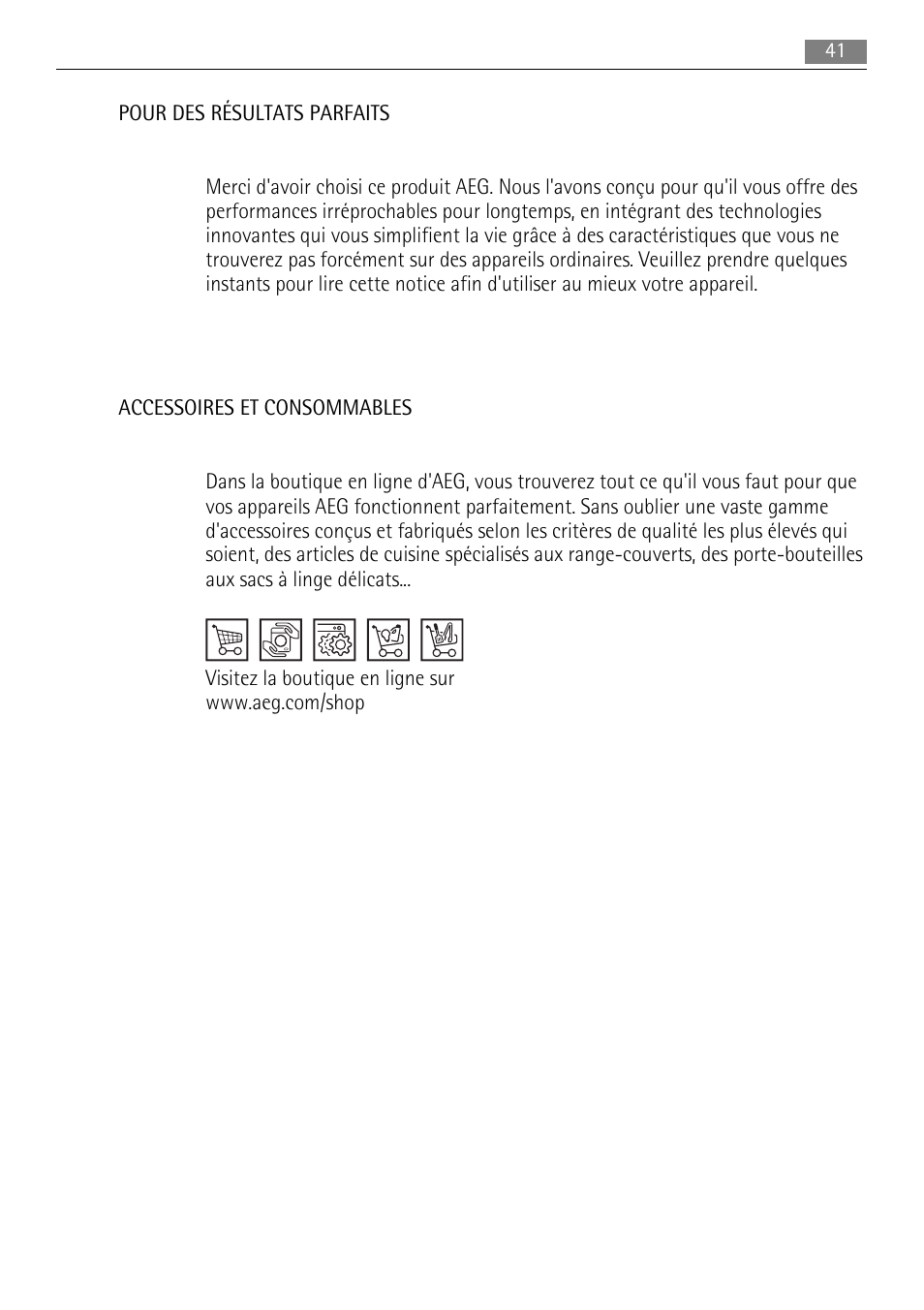 AEG HC652600EB User Manual | Page 41 / 84