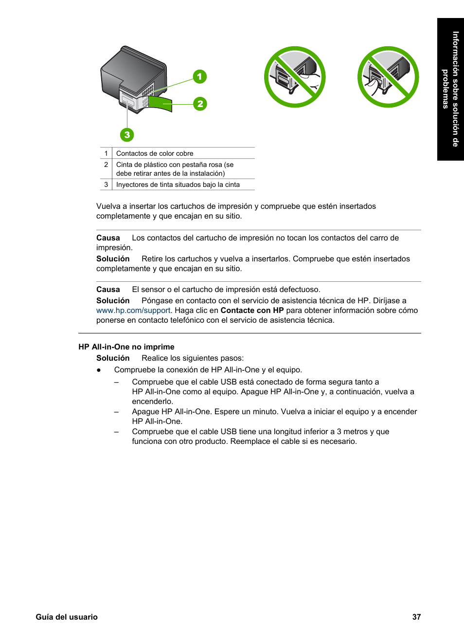HP Equipo multifunción HP PSC 1417 Impresora Escáner Copiadora User Manual | Page 41 / 68