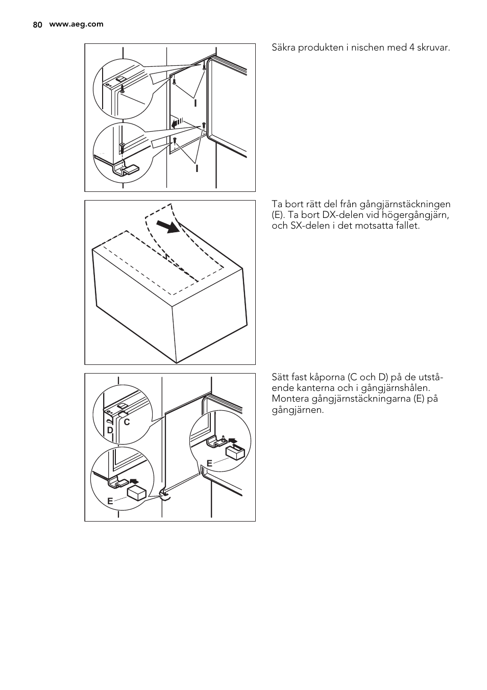 AEG SKS51200S0 User Manual | Page 80 / 88