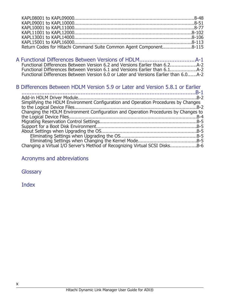 HP XP Racks User Manual | Page 10 / 460