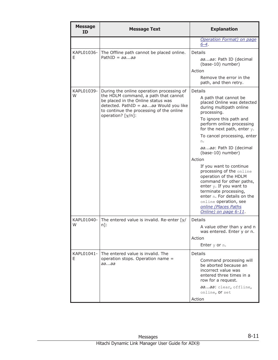 HP XP Racks User Manual | Page 321 / 460