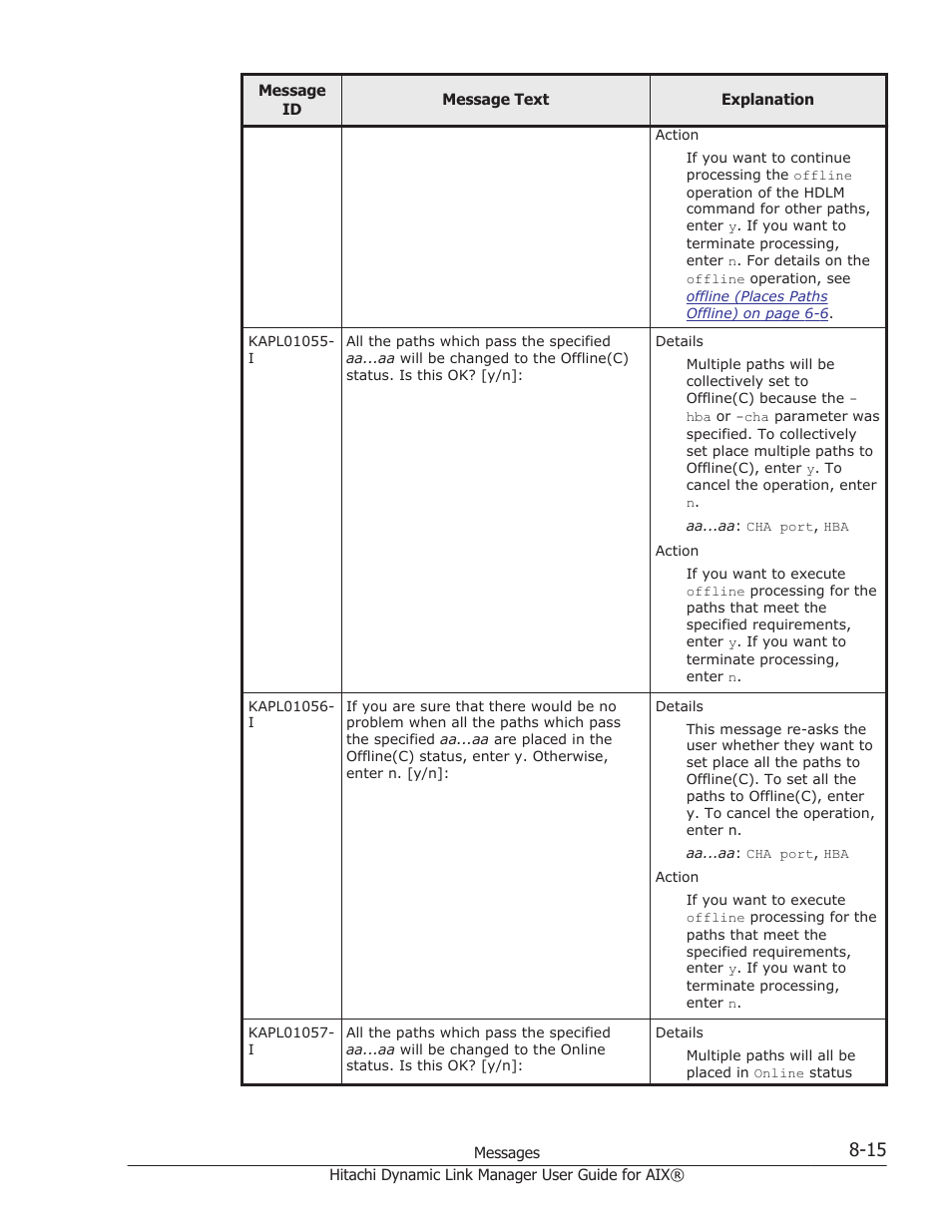 HP XP Racks User Manual | Page 325 / 460