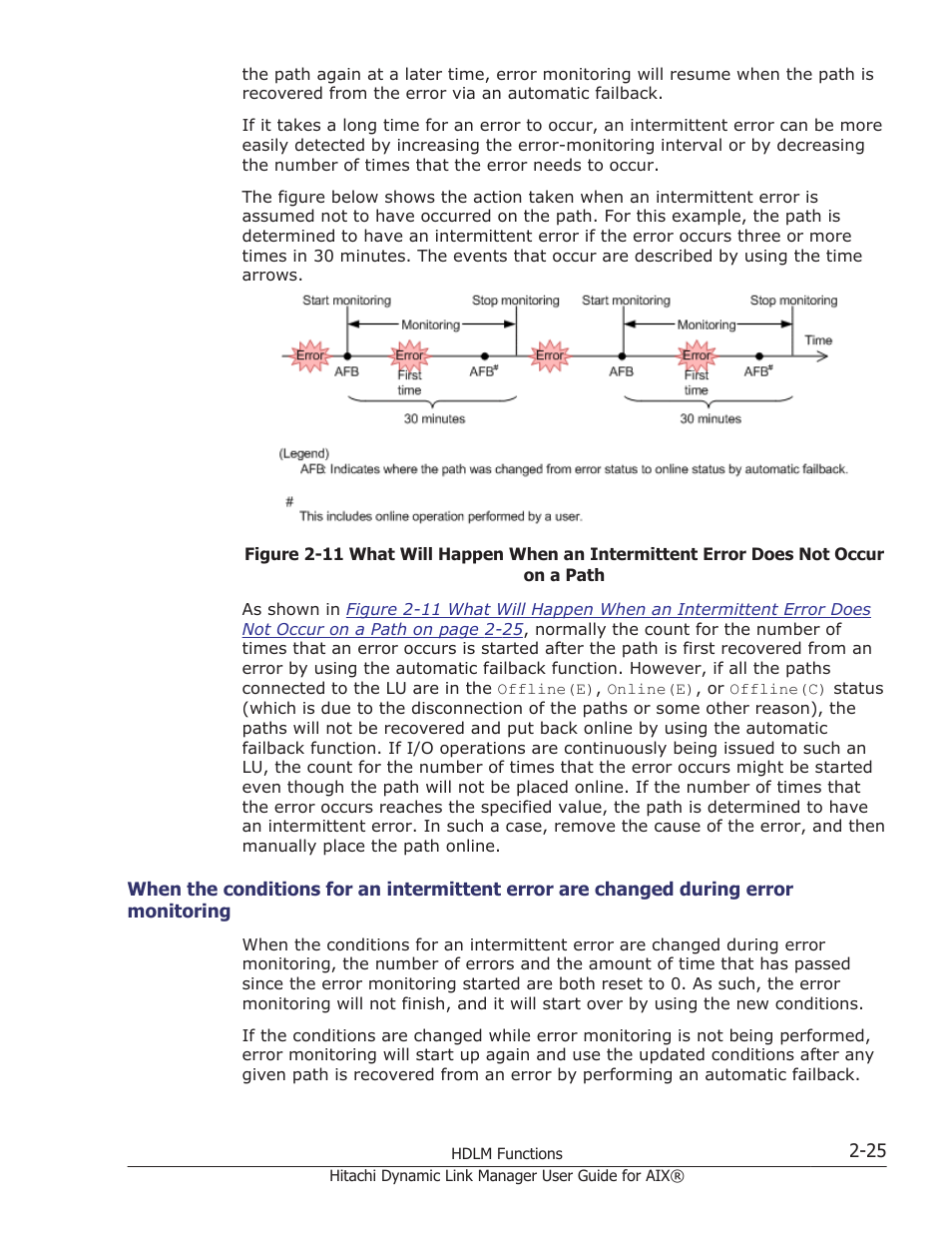 Monitoring -25 | HP XP Racks User Manual | Page 45 / 460