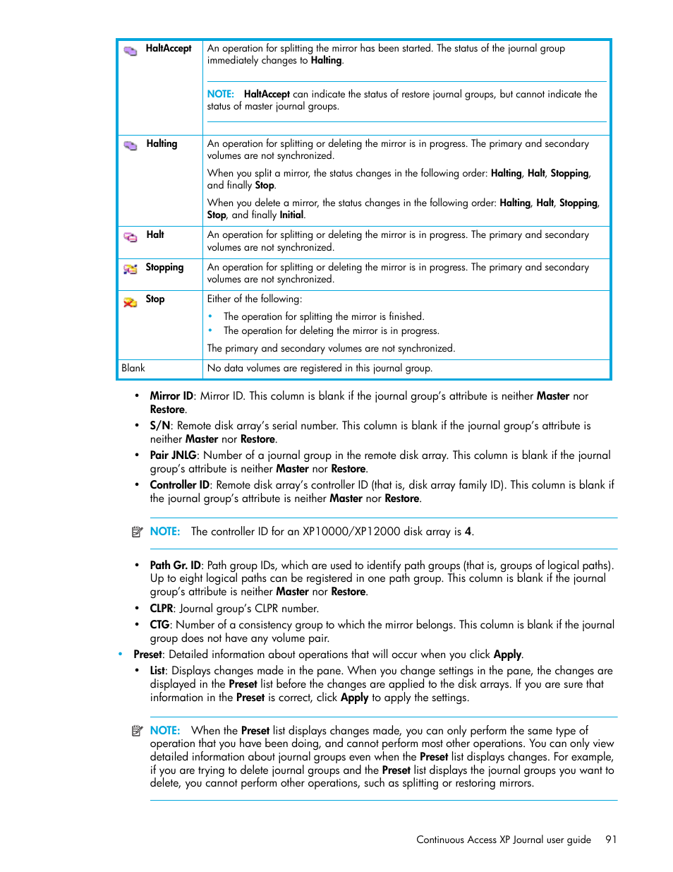 HP StorageWorks XP Remote Web Console Software User Manual | Page 91 / 154