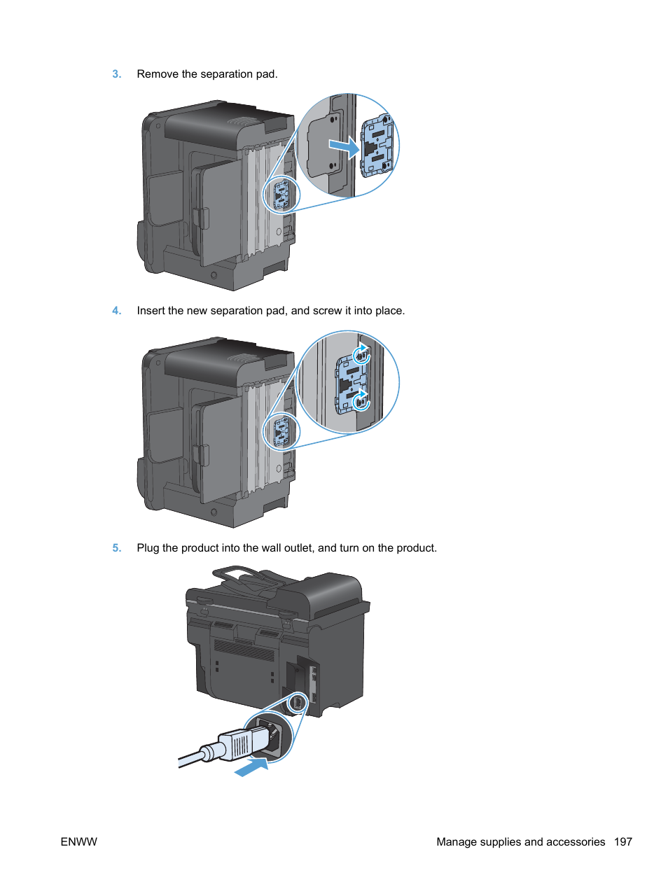 HP LaserJet Pro M1536dnf MFP SERIES User Manual | Page 211 / 286