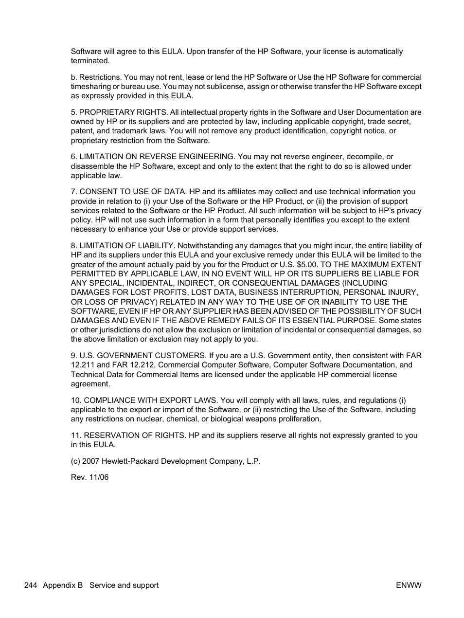 HP LaserJet Pro M1536dnf MFP SERIES User Manual | Page 258 / 286