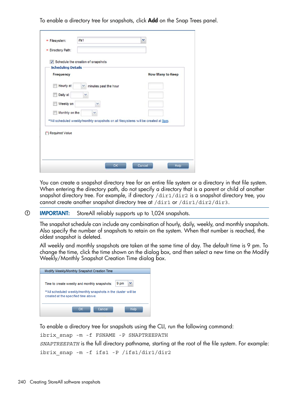 HP StoreAll Storage User Manual | Page 240 / 294