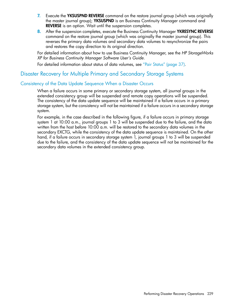 HP StorageWorks XP Remote Web Console Software User Manual | Page 229 / 252