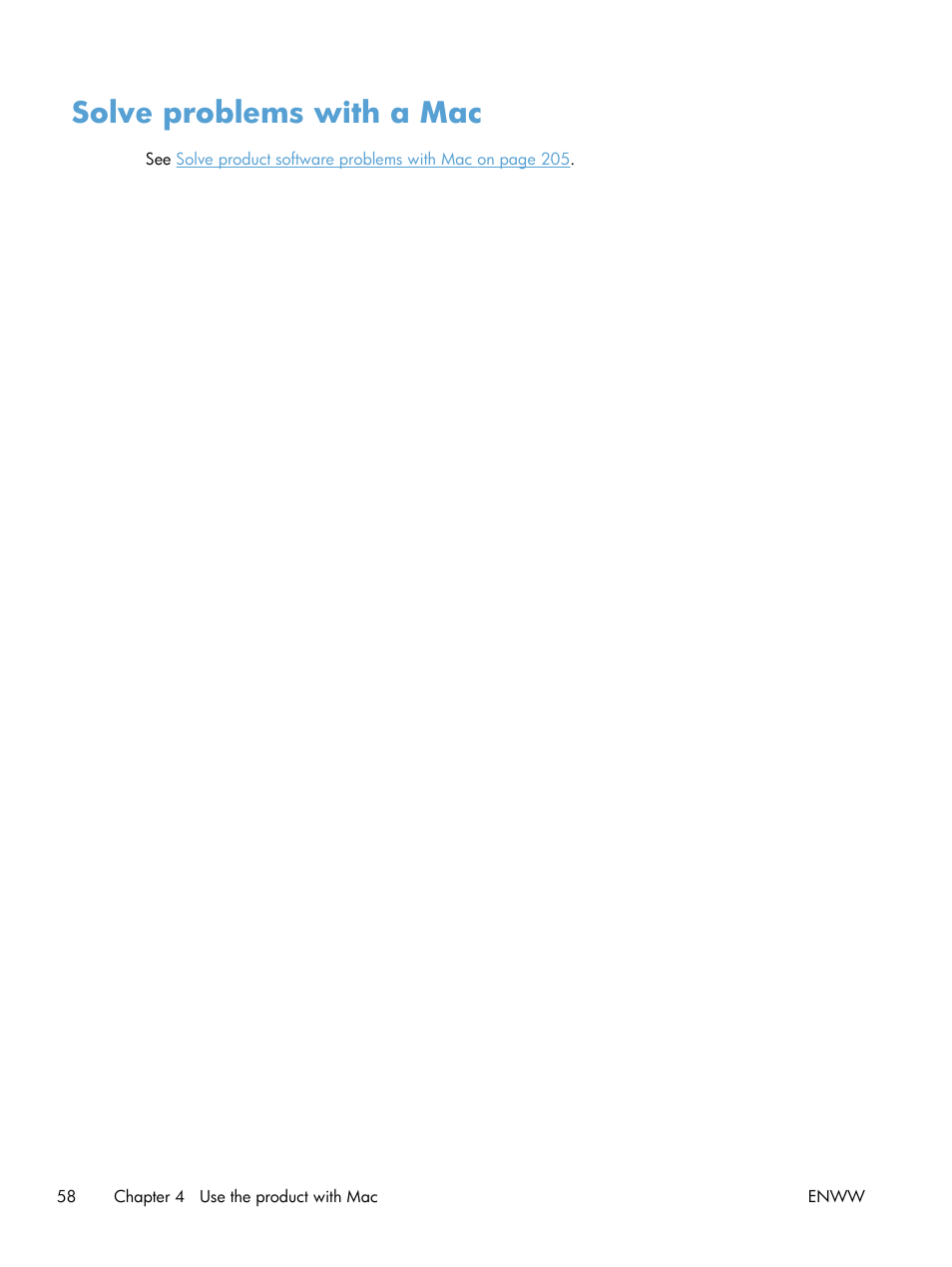 Solve problems with a mac | HP LaserJet Enterprise 600 Printer M603 series User Manual | Page 74 / 264