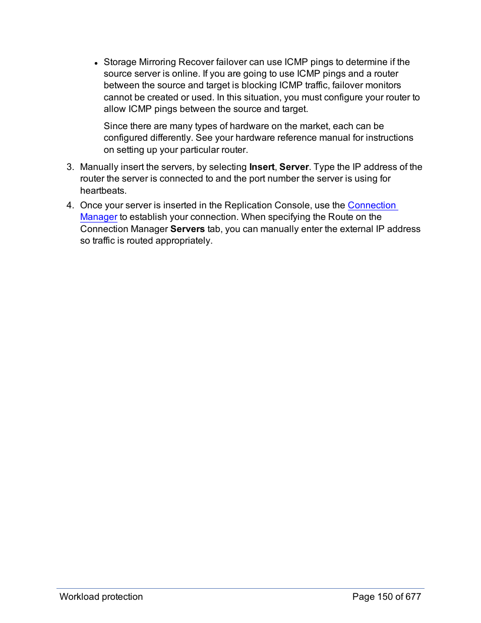 HP Storage Mirroring Software User Manual | Page 151 / 678