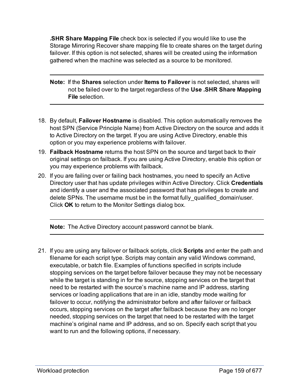 HP Storage Mirroring Software User Manual | Page 160 / 678