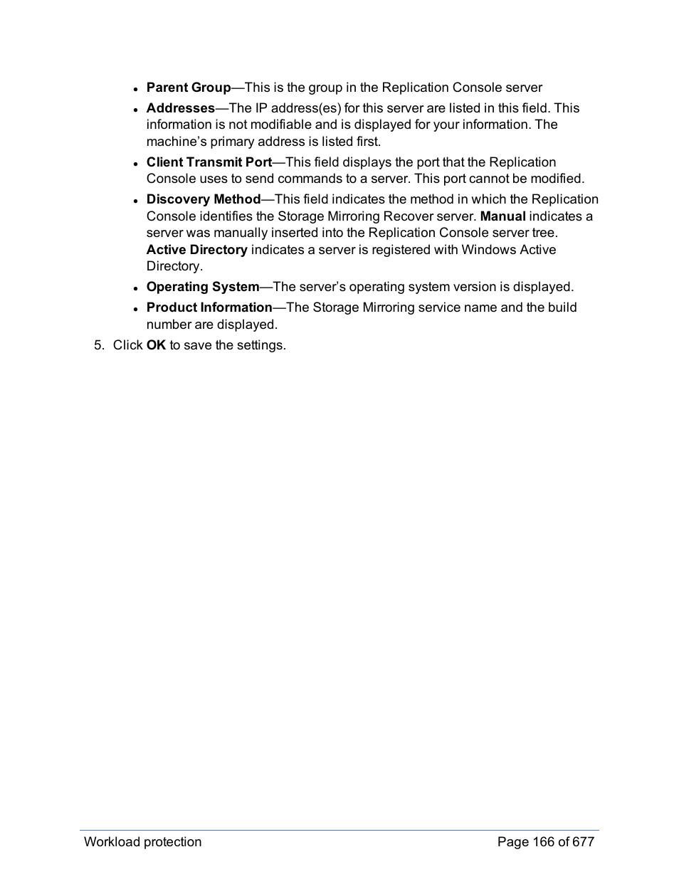 HP Storage Mirroring Software User Manual | Page 167 / 678