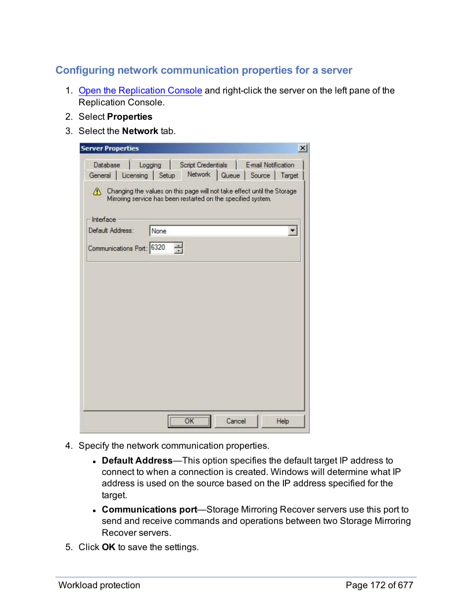 HP Storage Mirroring Software User Manual | Page 173 / 678