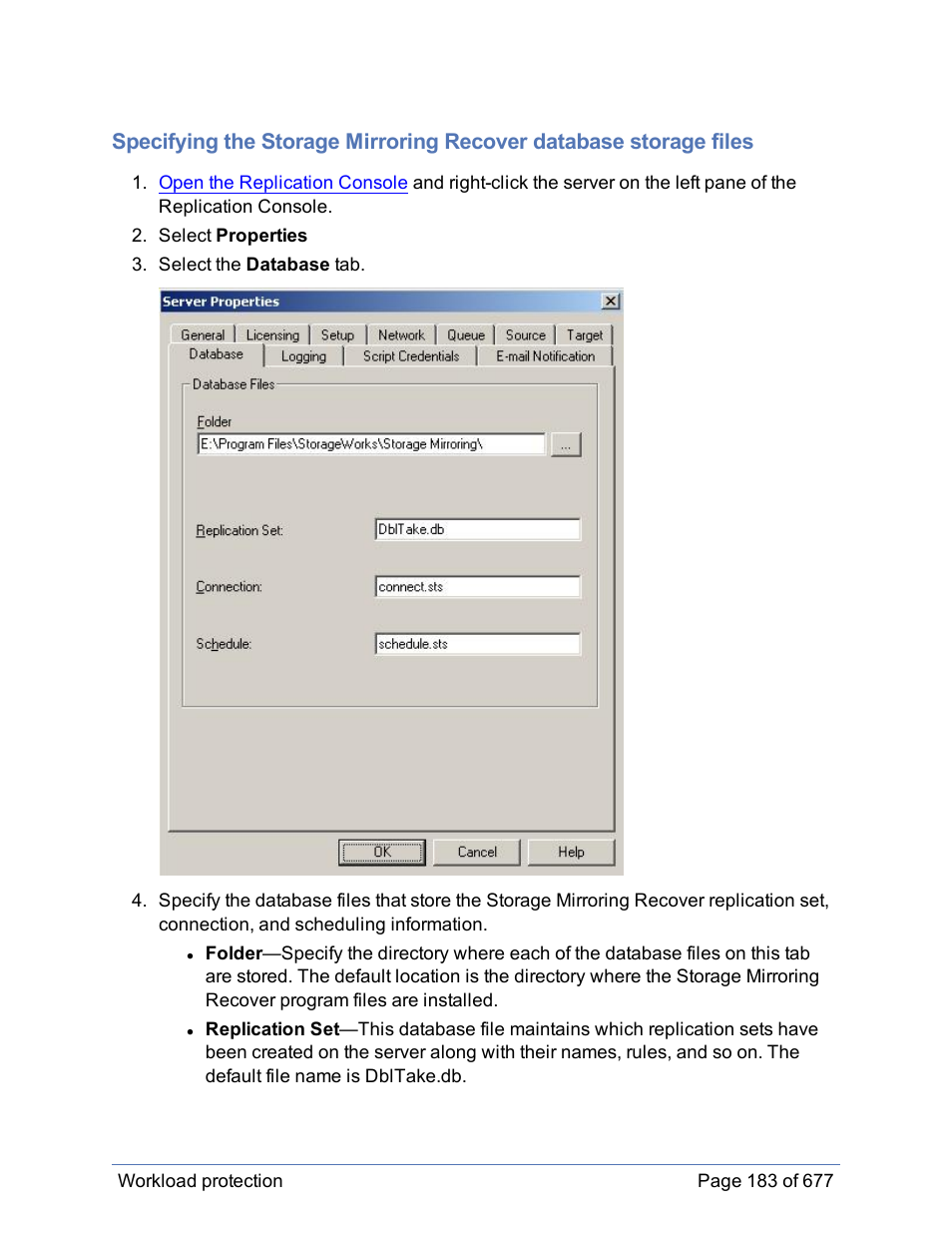 HP Storage Mirroring Software User Manual | Page 184 / 678