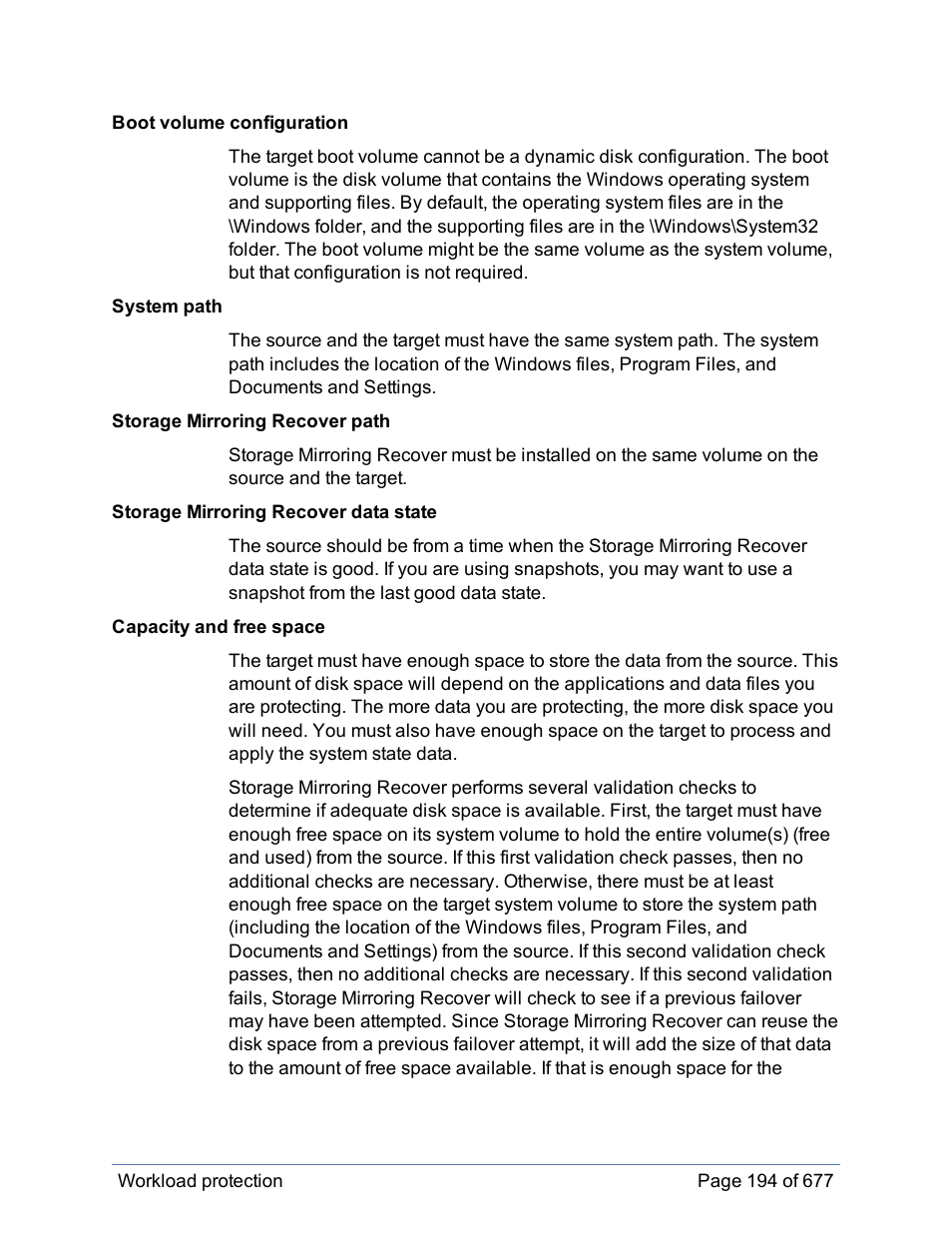 HP Storage Mirroring Software User Manual | Page 195 / 678