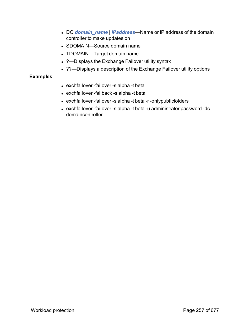 HP Storage Mirroring Software User Manual | Page 258 / 678