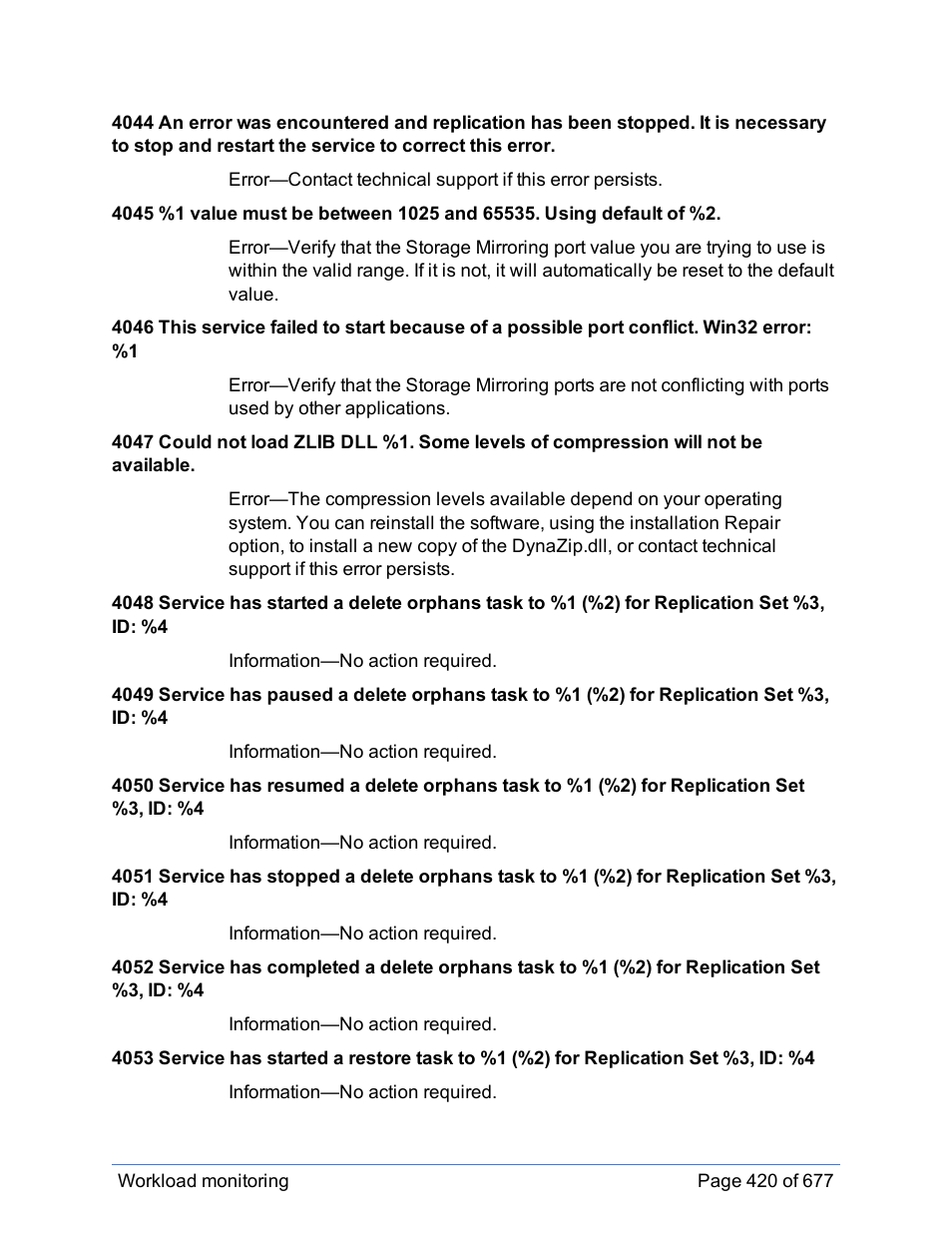 HP Storage Mirroring Software User Manual | Page 421 / 678