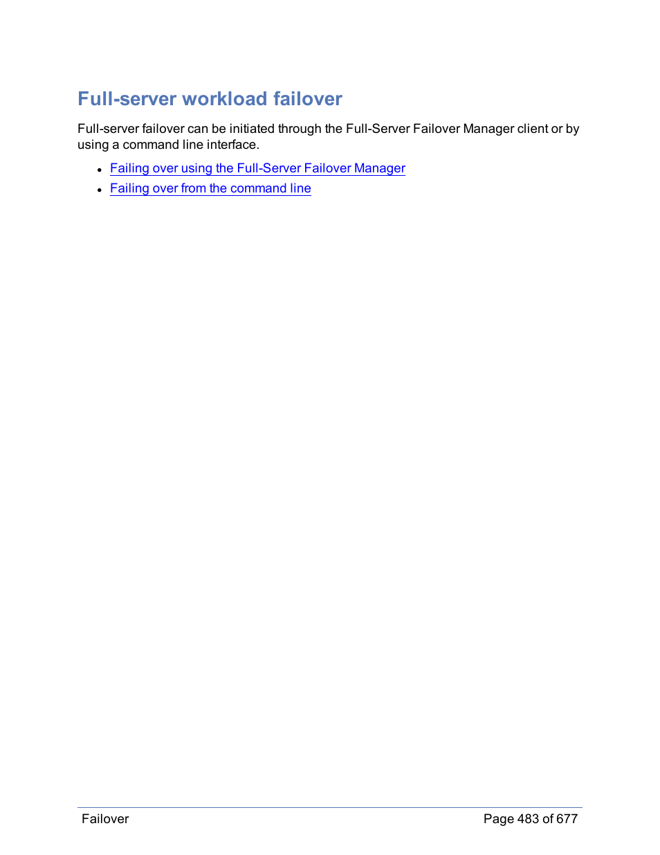 Full-server workload failover | HP Storage Mirroring Software User Manual | Page 484 / 678