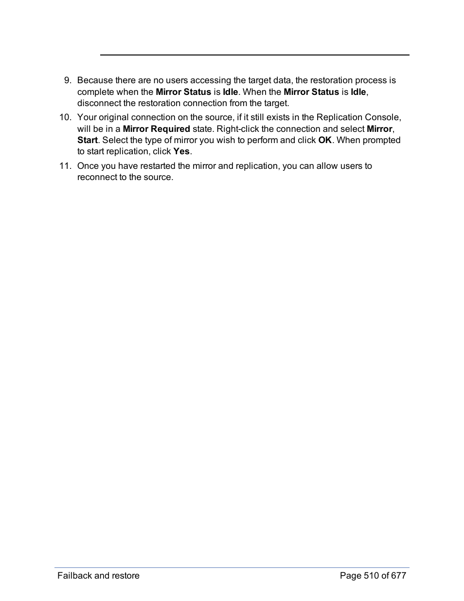 HP Storage Mirroring Software User Manual | Page 511 / 678