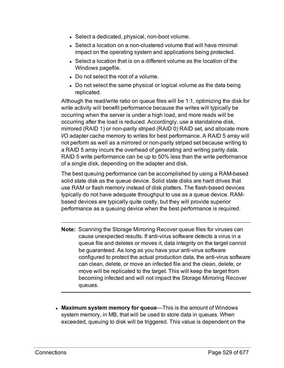 HP Storage Mirroring Software User Manual | Page 530 / 678