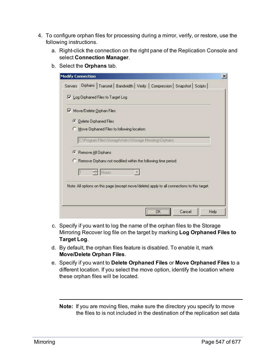 HP Storage Mirroring Software User Manual | Page 548 / 678