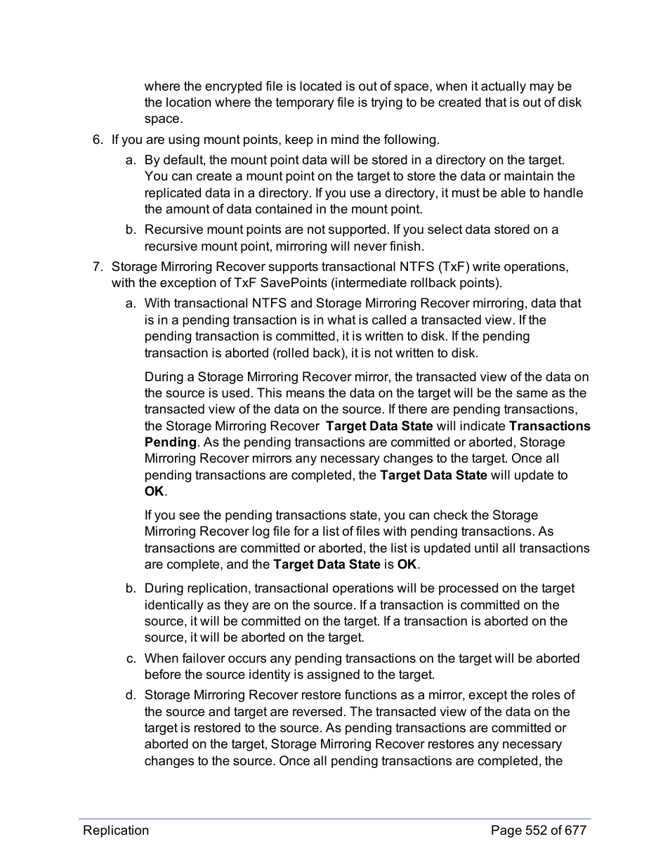 HP Storage Mirroring Software User Manual | Page 553 / 678