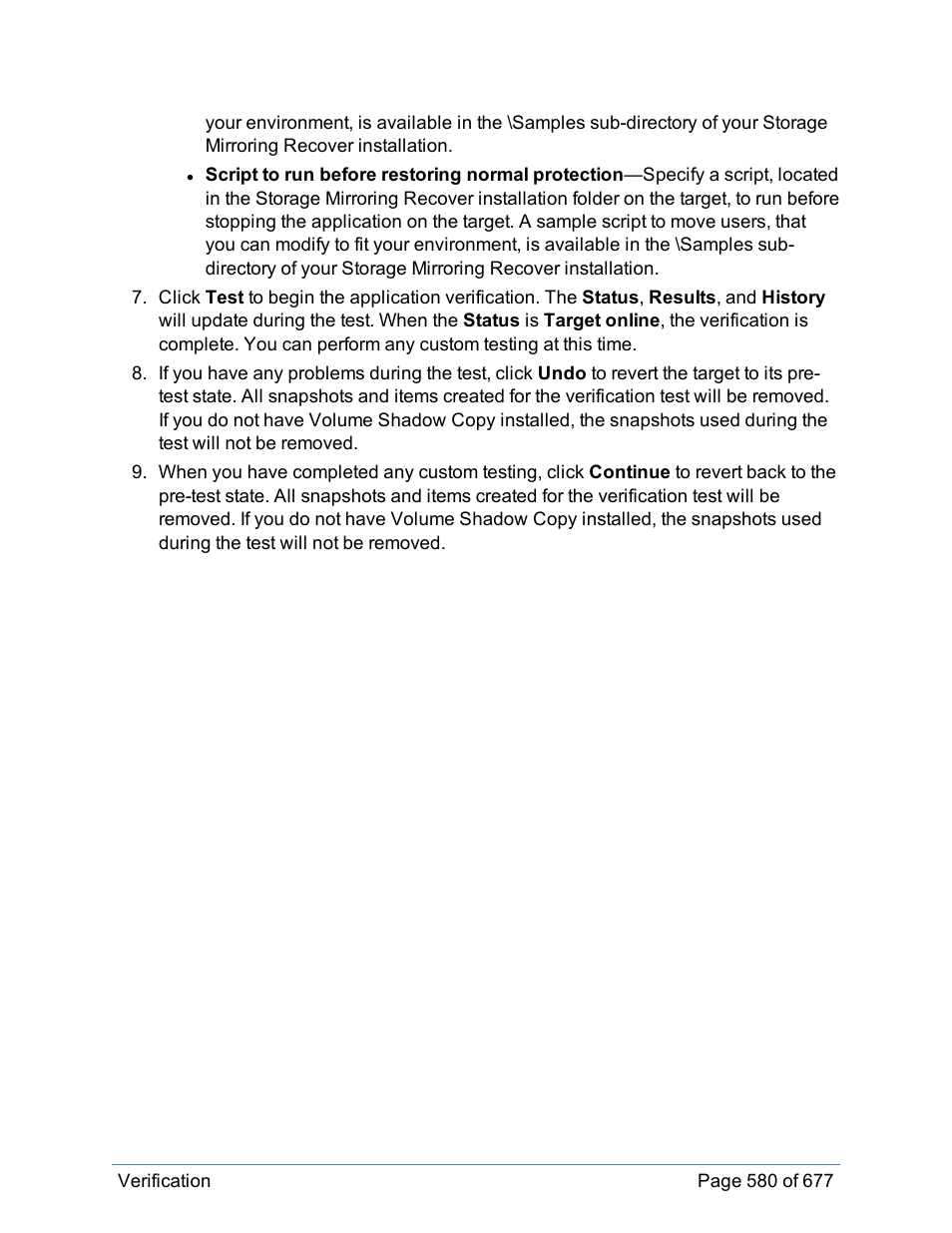 HP Storage Mirroring Software User Manual | Page 581 / 678