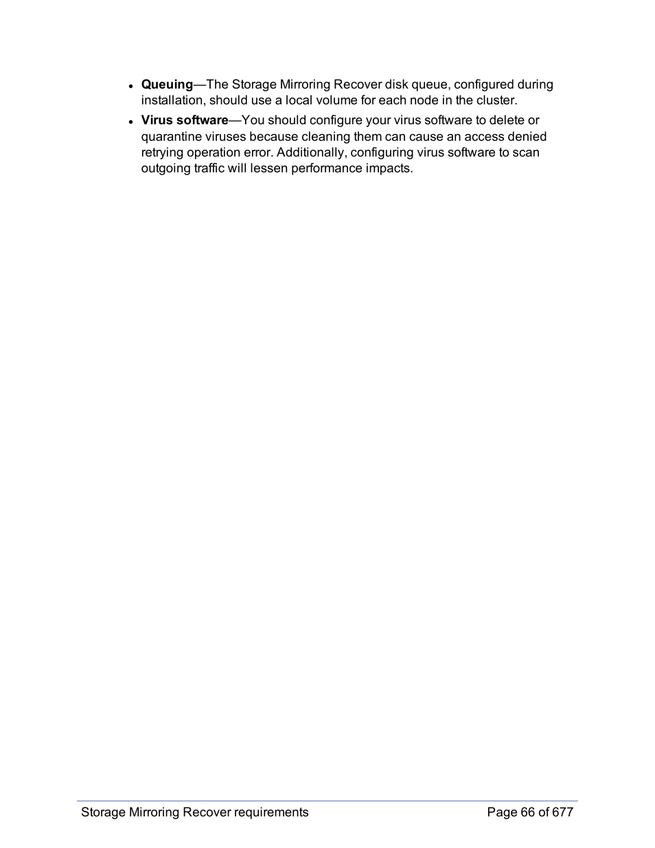 HP Storage Mirroring Software User Manual | Page 67 / 678