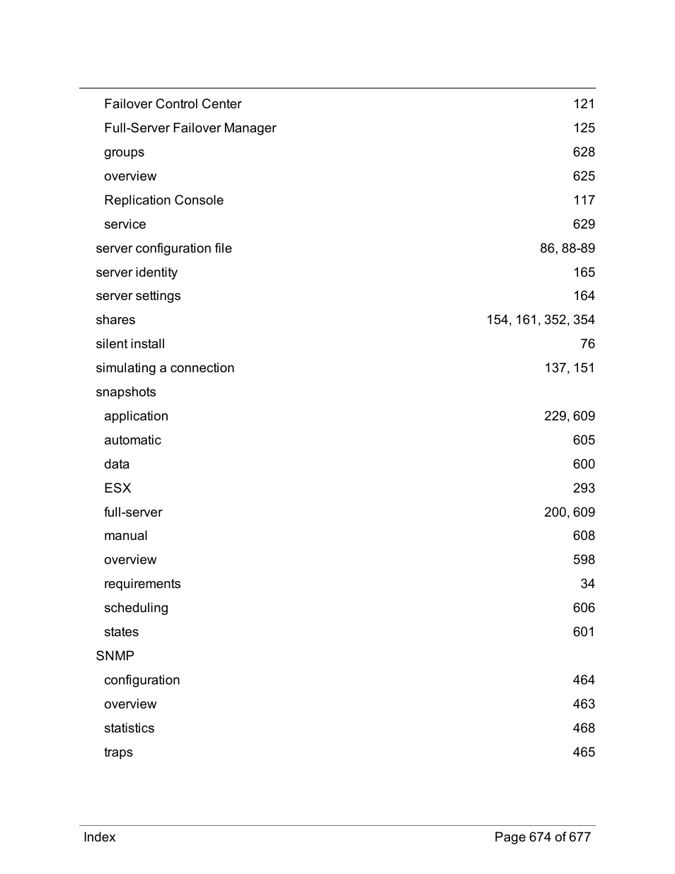 HP Storage Mirroring Software User Manual | Page 675 / 678