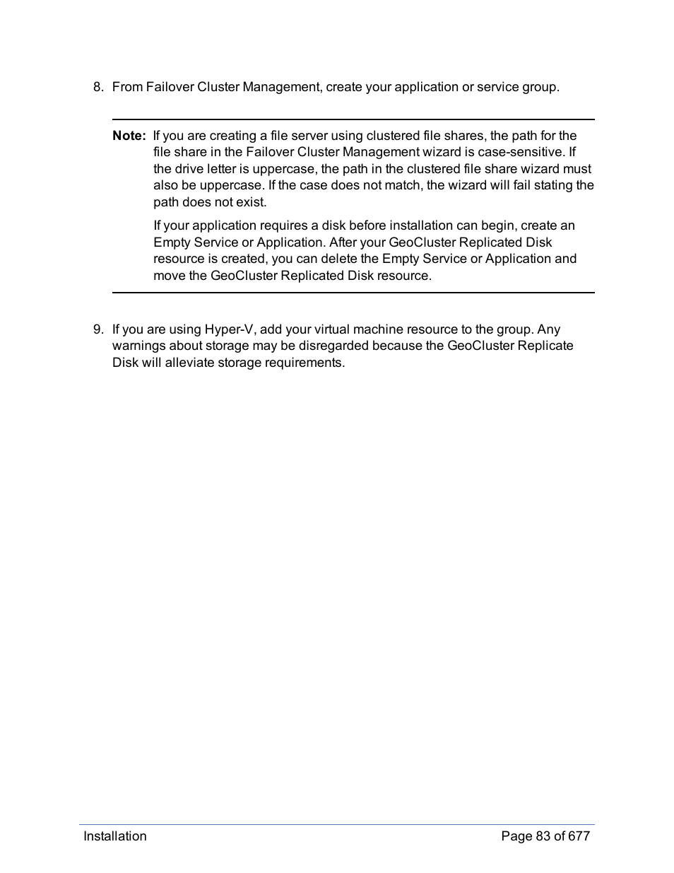 HP Storage Mirroring Software User Manual | Page 84 / 678