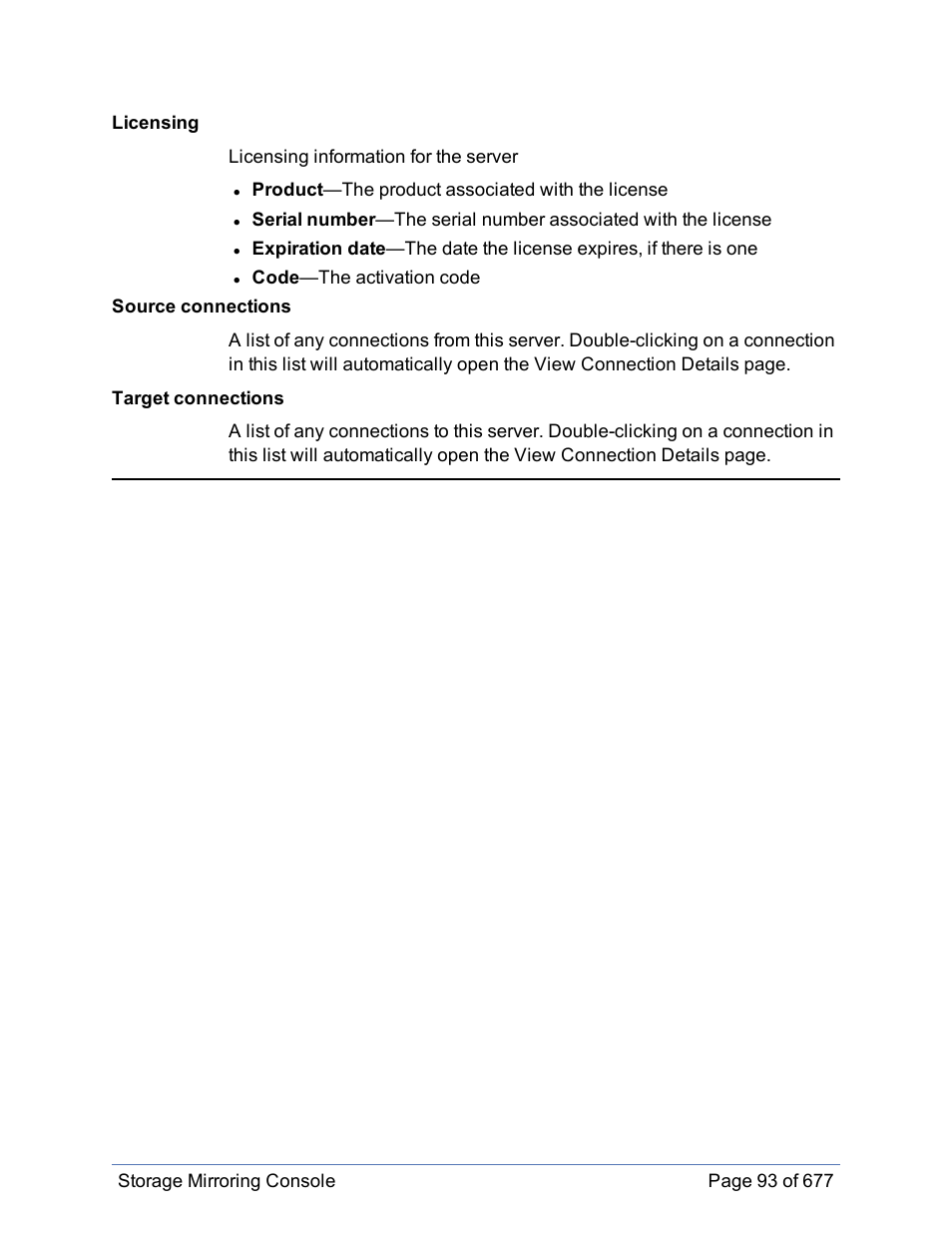 HP Storage Mirroring Software User Manual | Page 94 / 678