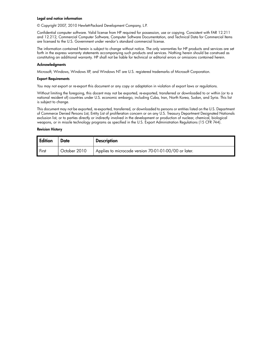 HP XP P9500 Storage User Manual | Page 2 / 182