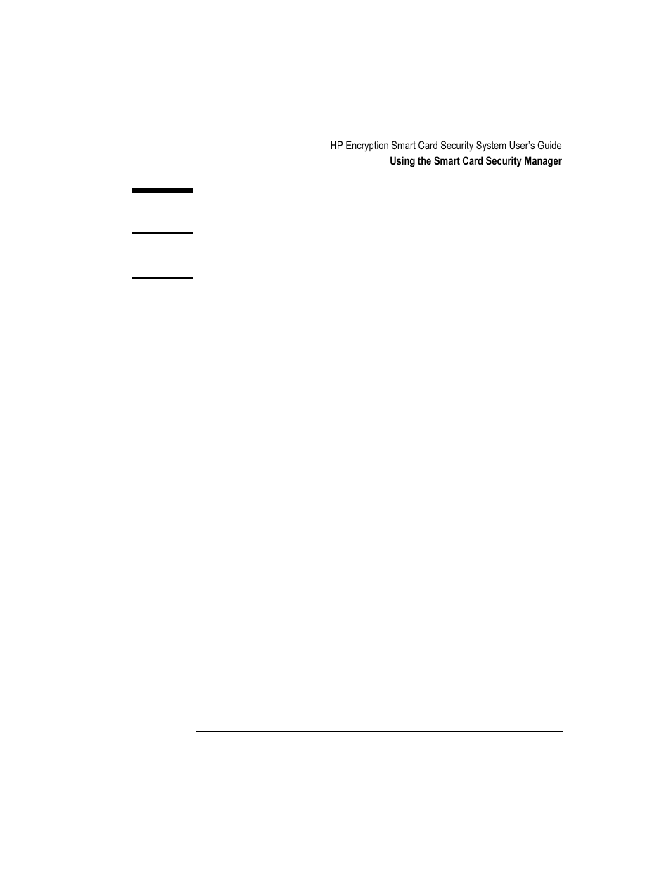 Using the smart card security manager | HP OmniBook 7100 Notebook PC User Manual | Page 15 / 28