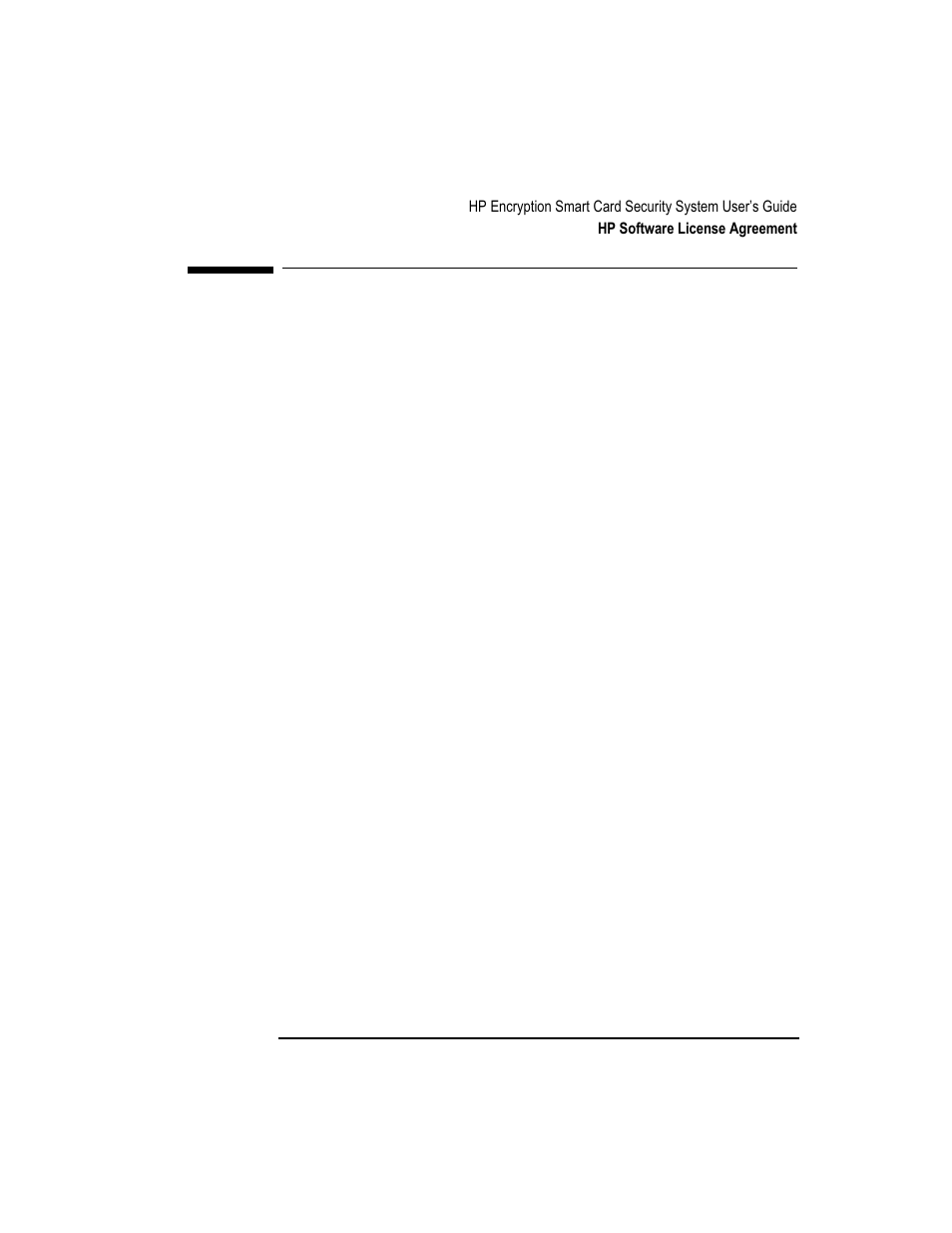 Hp software license agreement | HP OmniBook 7100 Notebook PC User Manual | Page 27 / 28