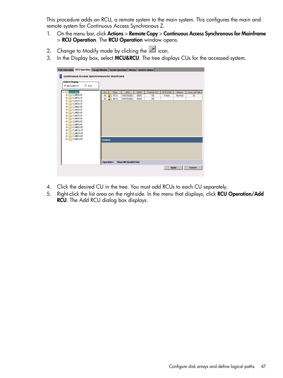 HP XP P9500 Storage User Manual | Page 47 / 152