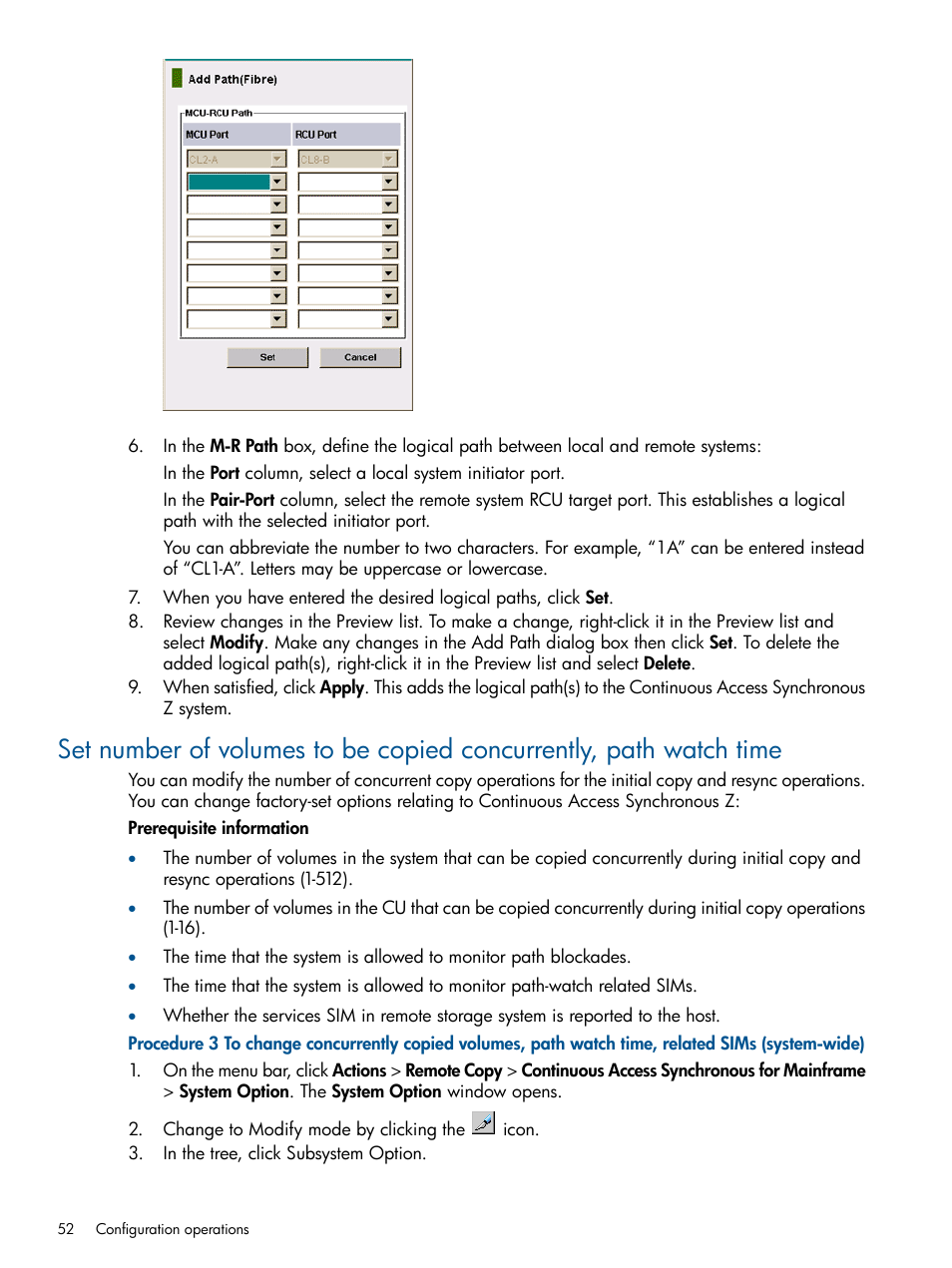 Set number of volumes to be copied | HP XP P9500 Storage User Manual | Page 52 / 152