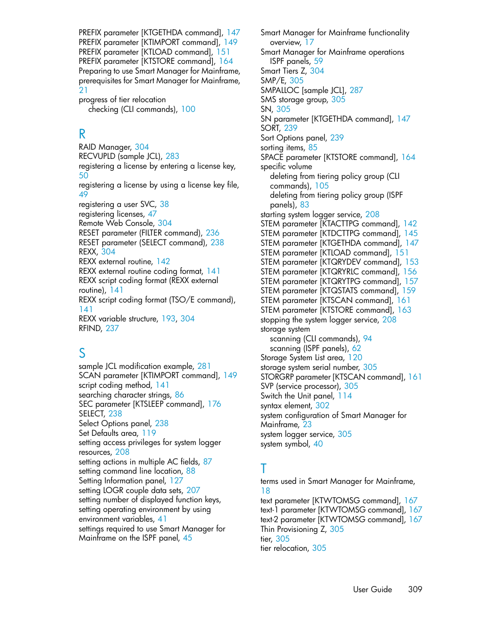 HP XP Command View Advanced Edition Software User Manual | Page 309 / 310