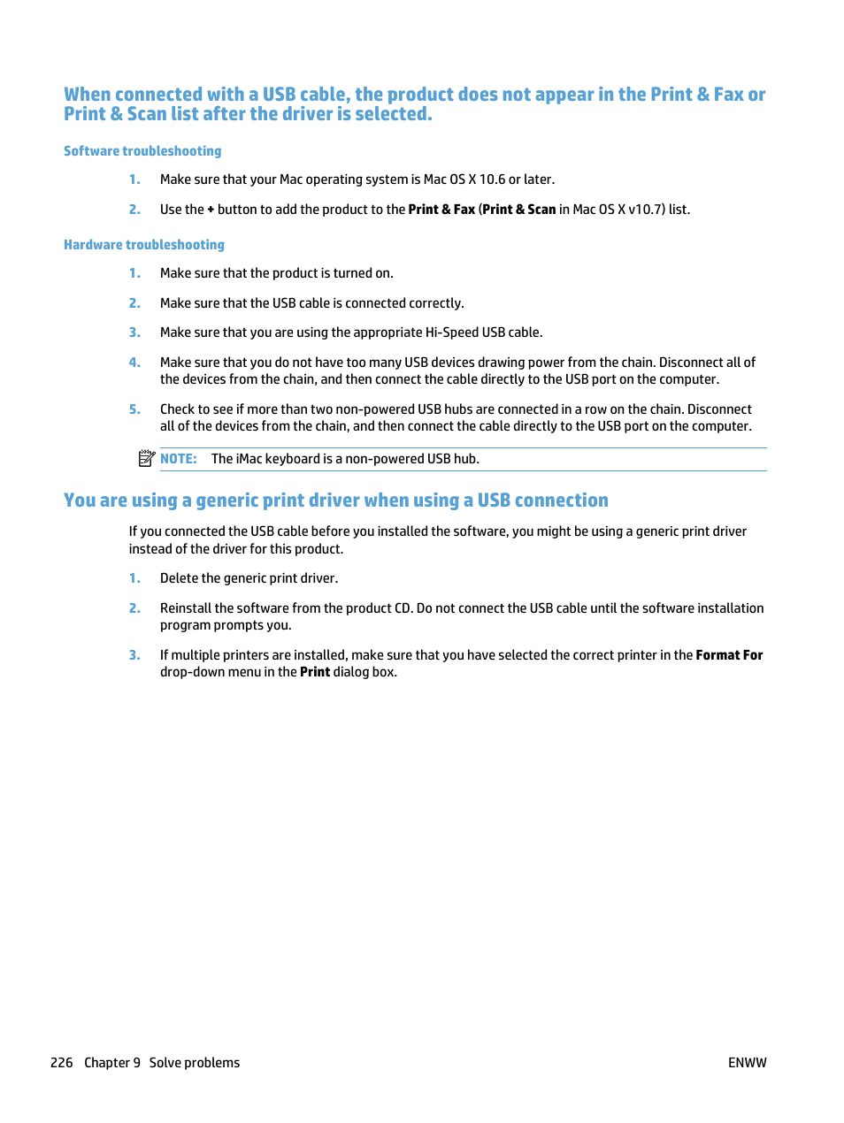 After the driver is selected | HP LaserJet Pro 500 Color MFP M570 User Manual | Page 240 / 252