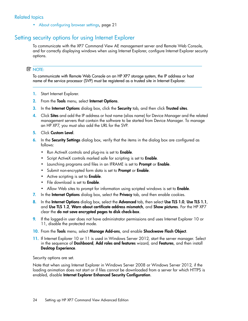 HP XP Array Manager Software User Manual | Page 24 / 282