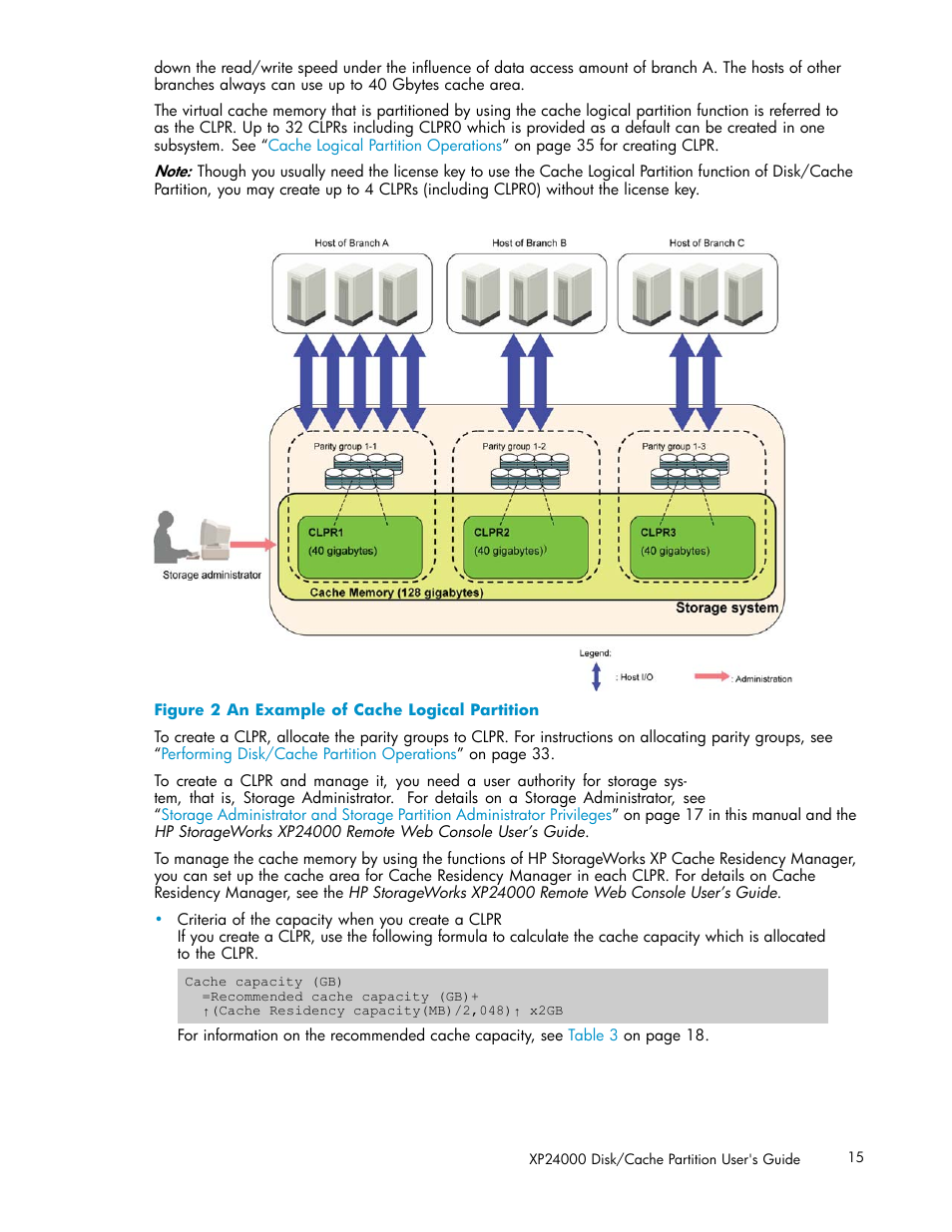 2 an example of cache logical partition, Figure 2 | HP StorageWorks XP Remote Web Console Software User Manual | Page 15 / 43
