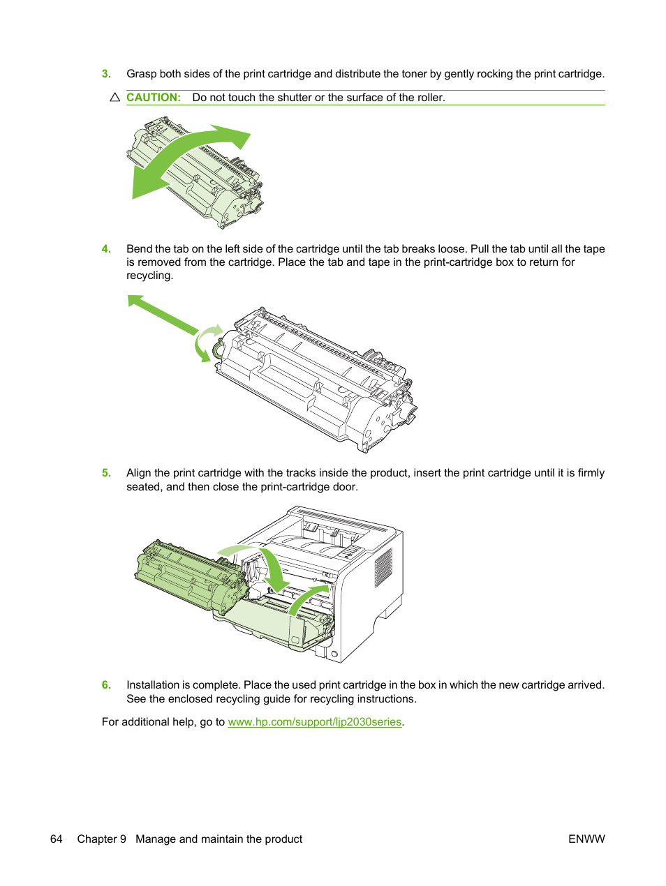 HP LaserJet P2035 User Manual | Page 74 / 148