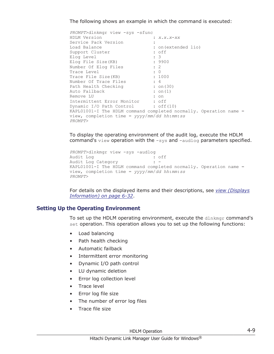 Setting up the operating environment -9 | HP XP P9500 Storage User Manual | Page 169 / 440