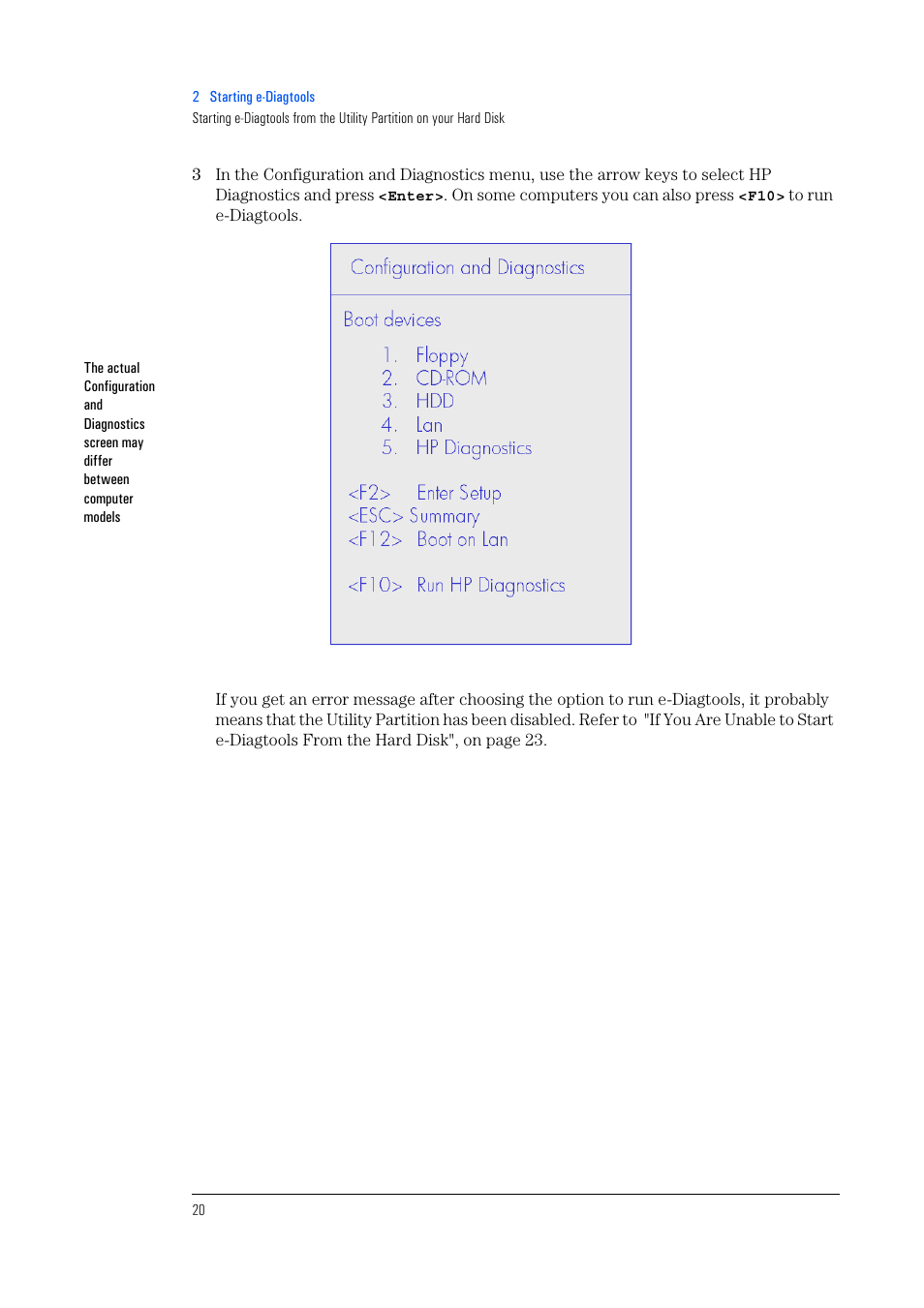 HP e-PC c10s10 User Manual | Page 20 / 82