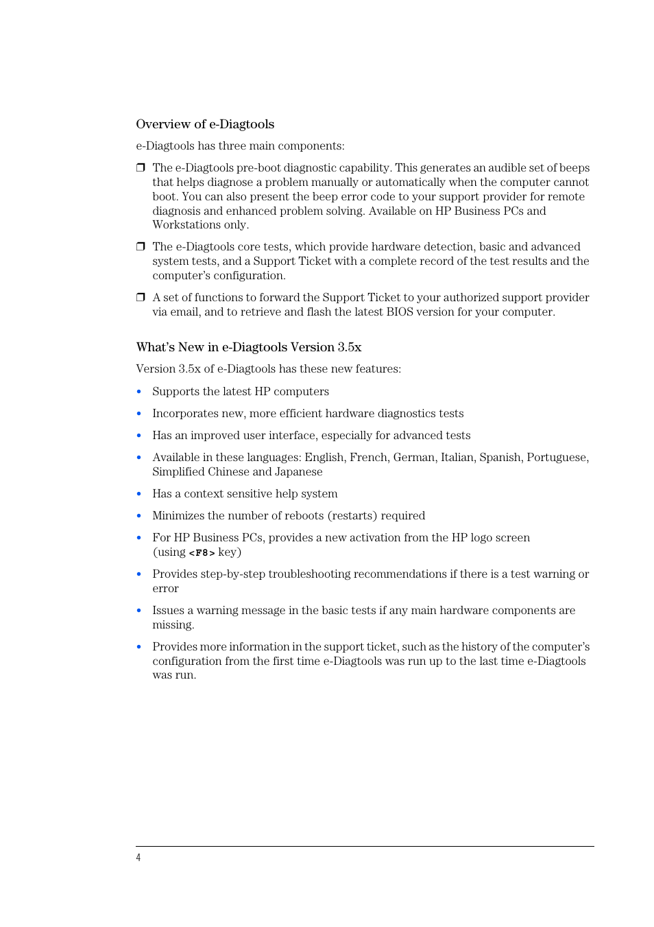 HP e-PC c10s10 User Manual | Page 4 / 82