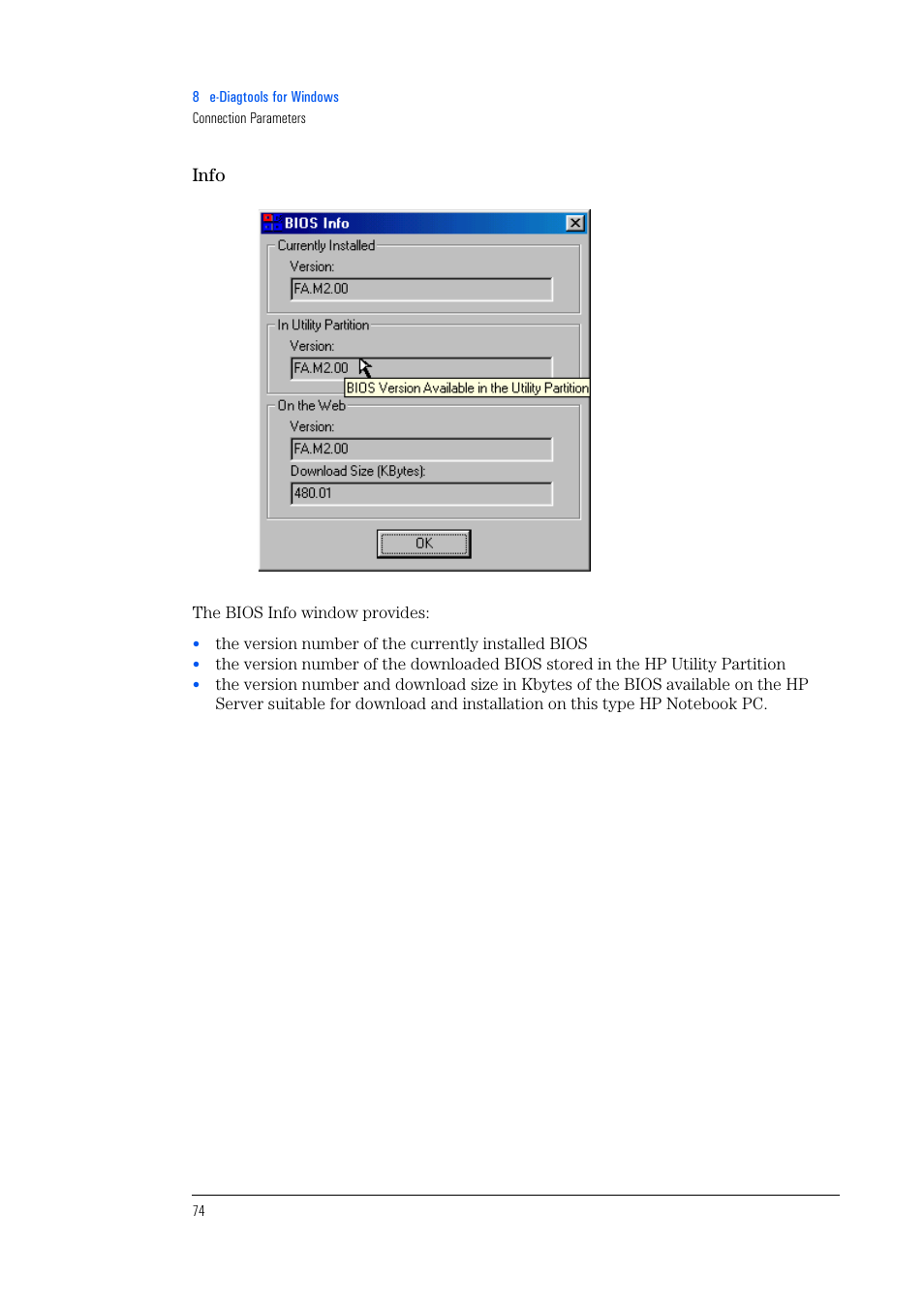 Info | HP e-PC c10s10 User Manual | Page 74 / 82