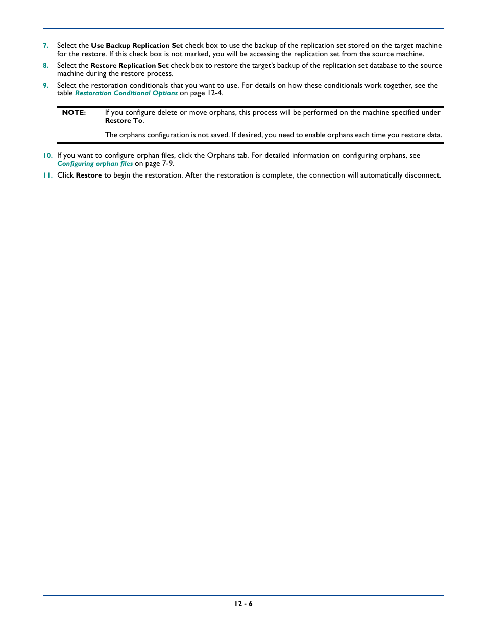 HP Storage Mirroring Software User Manual | Page 175 / 339