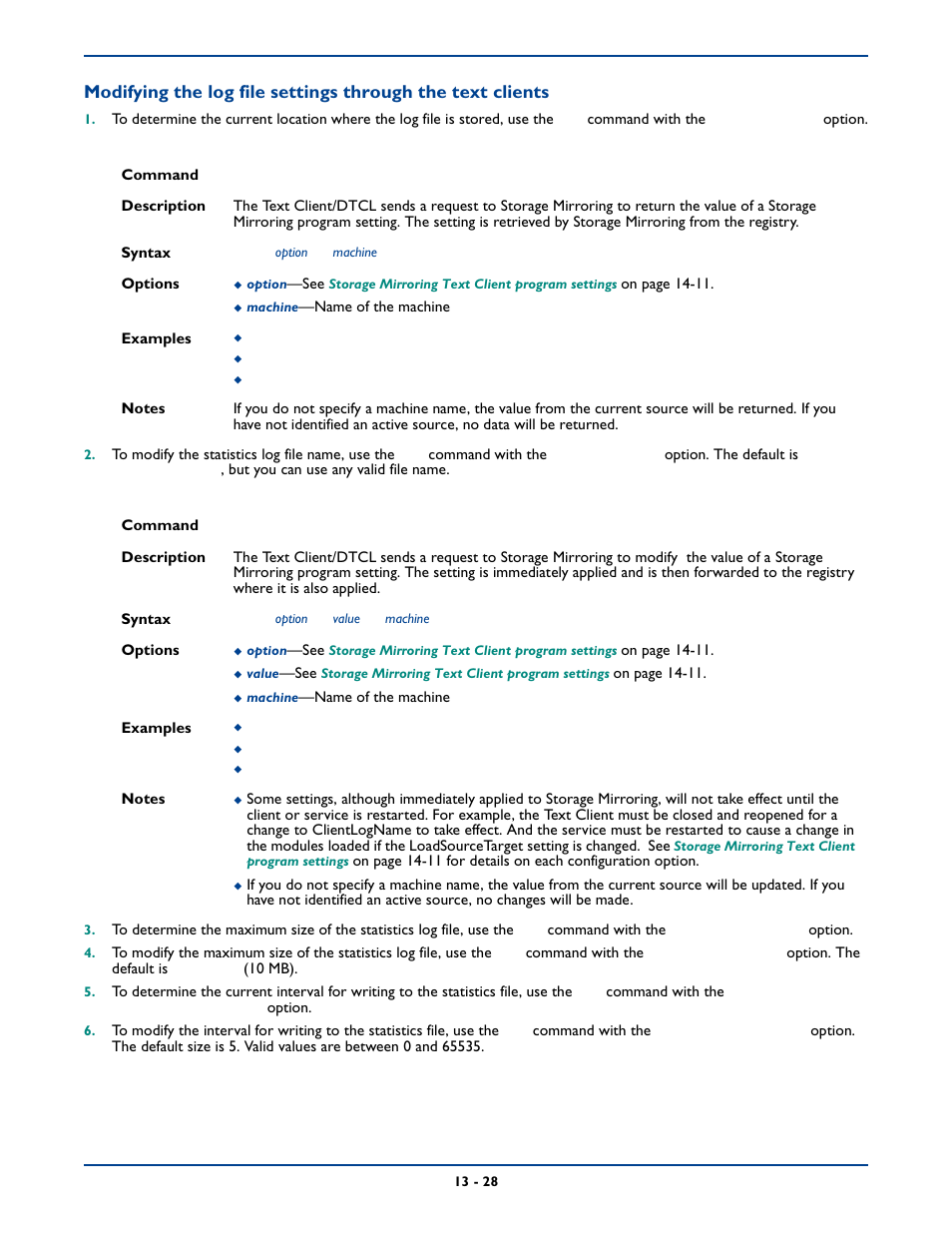 HP Storage Mirroring Software User Manual | Page 208 / 339