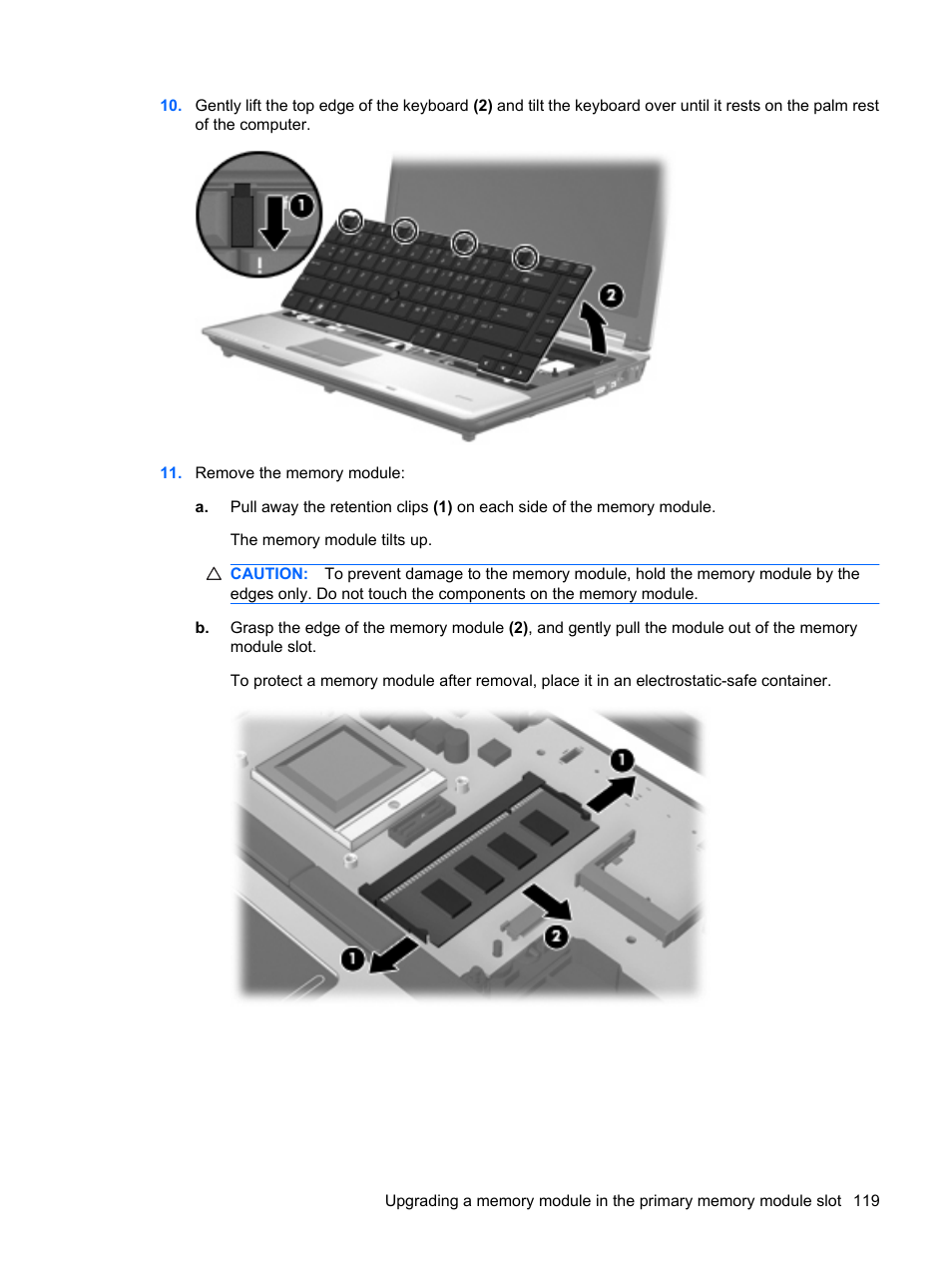 HP ProBook 6440b Notebook-PC User Manual | Page 129 / 183