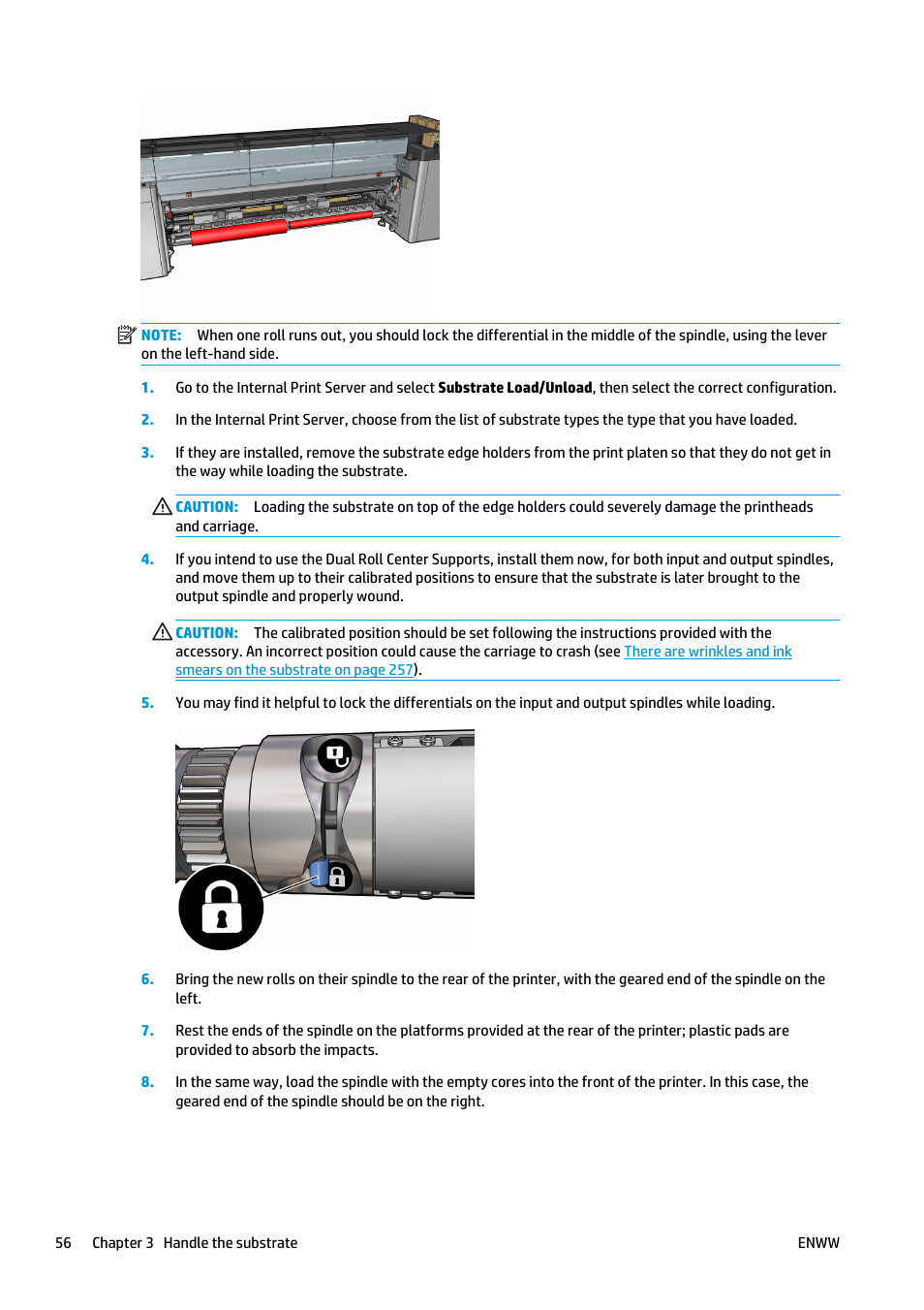 HP Latex 3000 Printer User Manual | Page 62 / 312